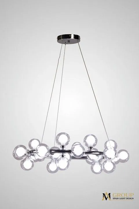 Подвесная люстра AM-Group AM470 AM470 D700 CHROME
