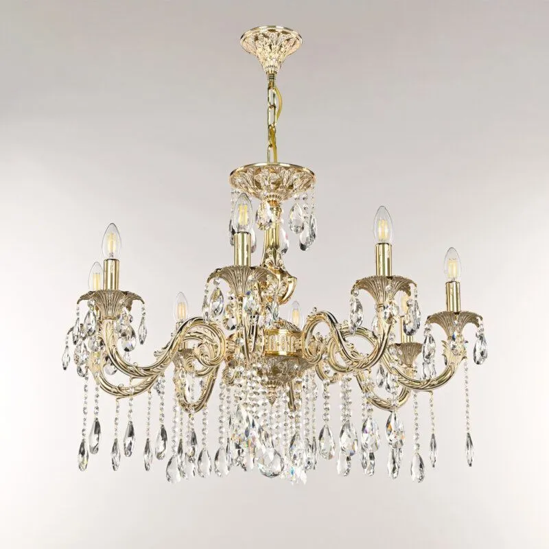 Подвесная люстра Bohemia Ivele Crystal AL7901 AL79101/8/250 A GW