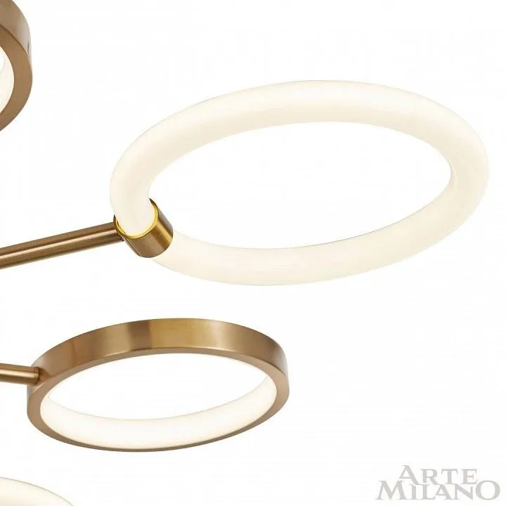 Люстра на штанге Arte Milano Neapolis-77240 277240/8 GD