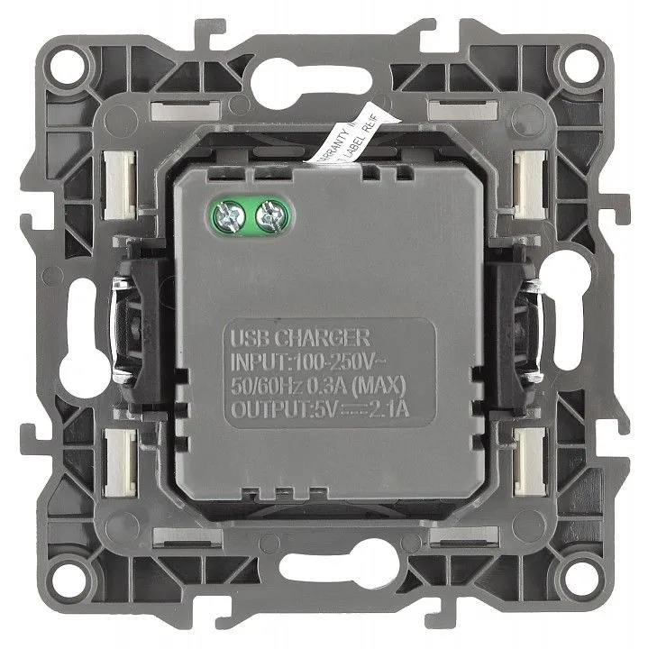 Розетка USB, без рамки Эра Эра 12 12-4110-15