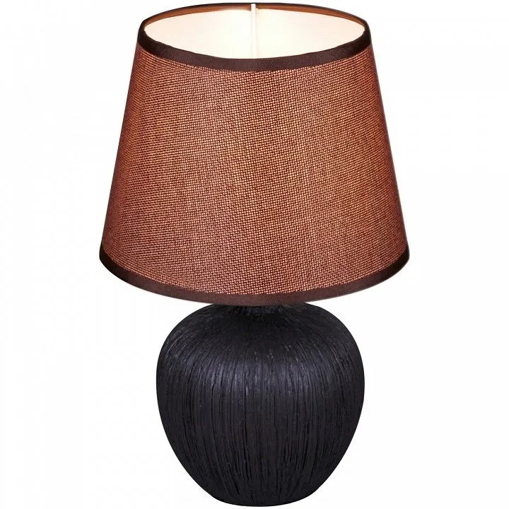 Настольная лампа декоративная Reluce  98570-0.7-01 dark brown