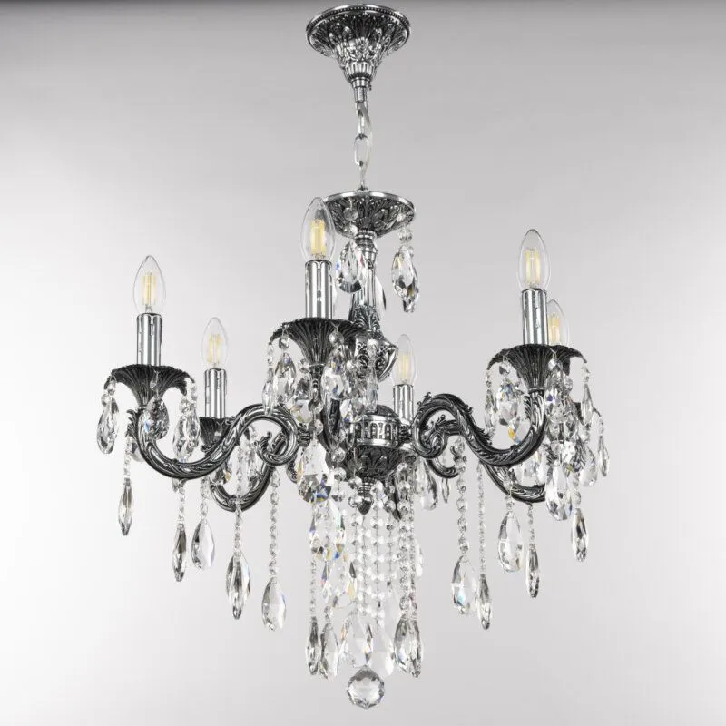 Подвесная люстра Bohemia Ivele Crystal AL7901 AL79101/6/175 B NB