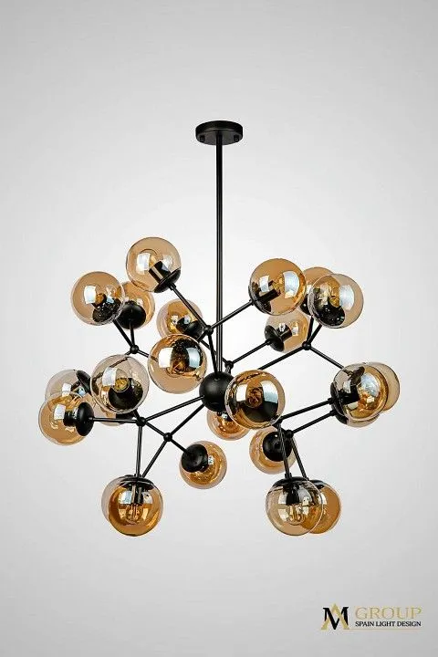 Люстра на штанге AM-Group AM258 AM258-24