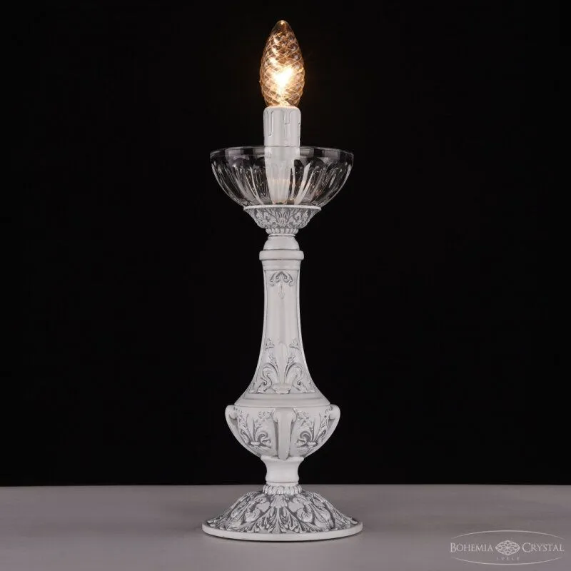 Настольная лампа декоративная Bohemia Ivele Crystal AL7801 AL78100L/12 WMN P Clear/M-1H