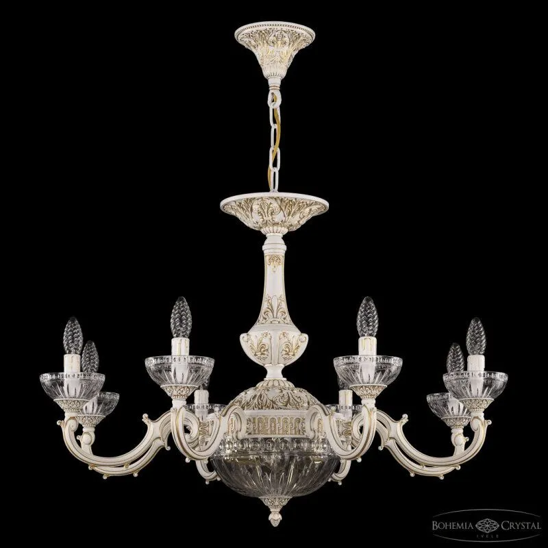Подвесная люстра Bohemia Ivele Crystal AL7801 AL78101P/8/250 WMG P Clear/M-1G