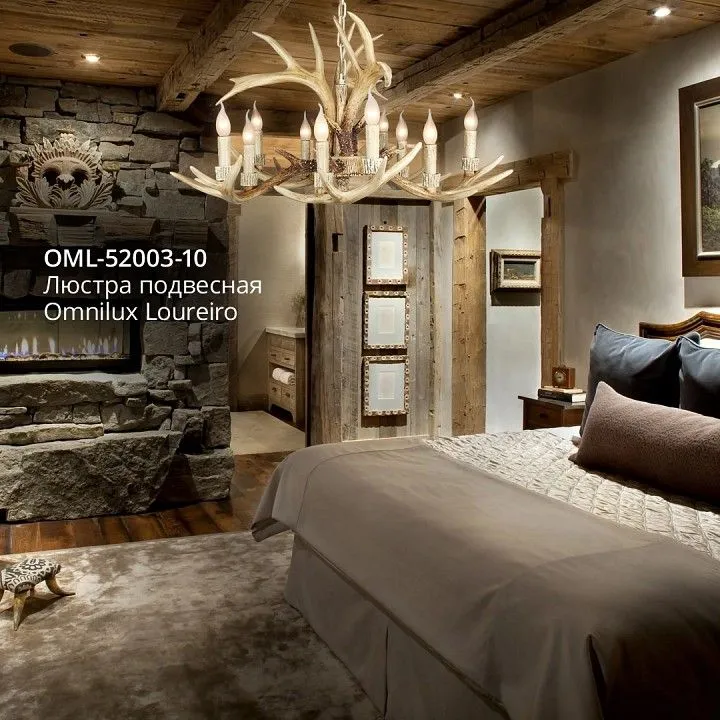 Подвесная люстра Omnilux Loureiro OML-52003-10 Подвесная люстра Omnilux Loureiro OML-52003-10