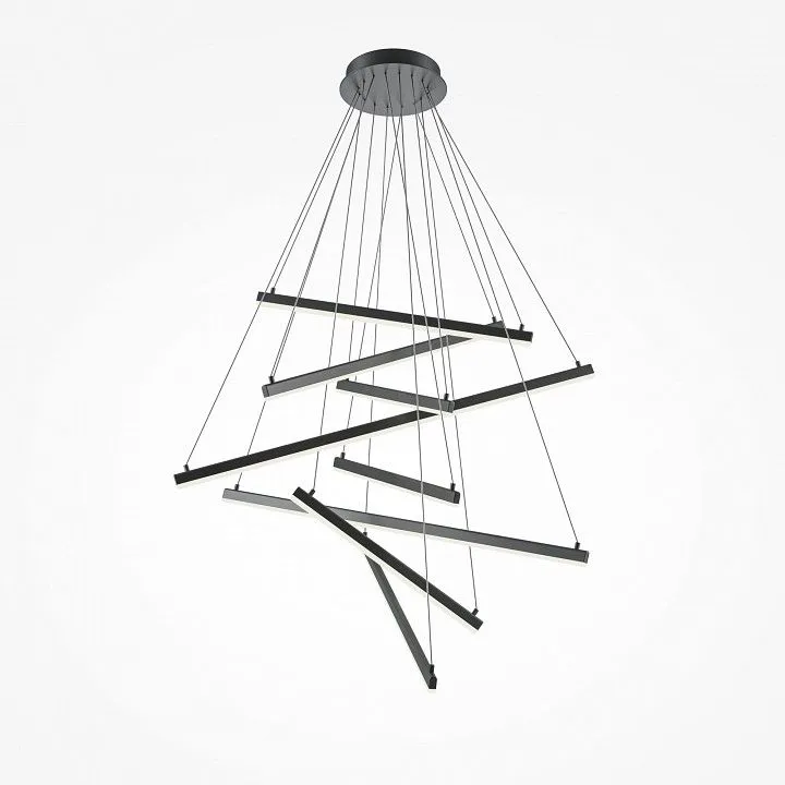 Подвесная люстра Maytoni Линия MOD016PL-L96BK