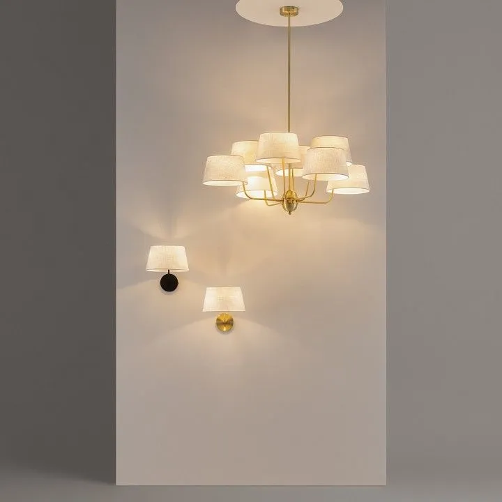 Люстра на штанге Maytoni Модесто MOD360PL-08BS