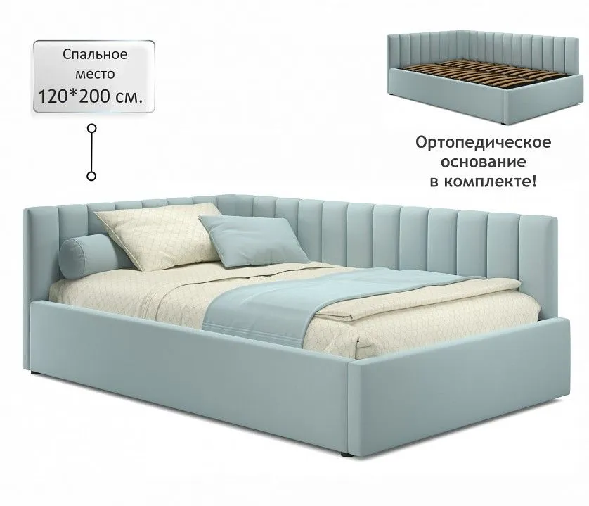 Кровать полутораспальная Milena 2000x1200