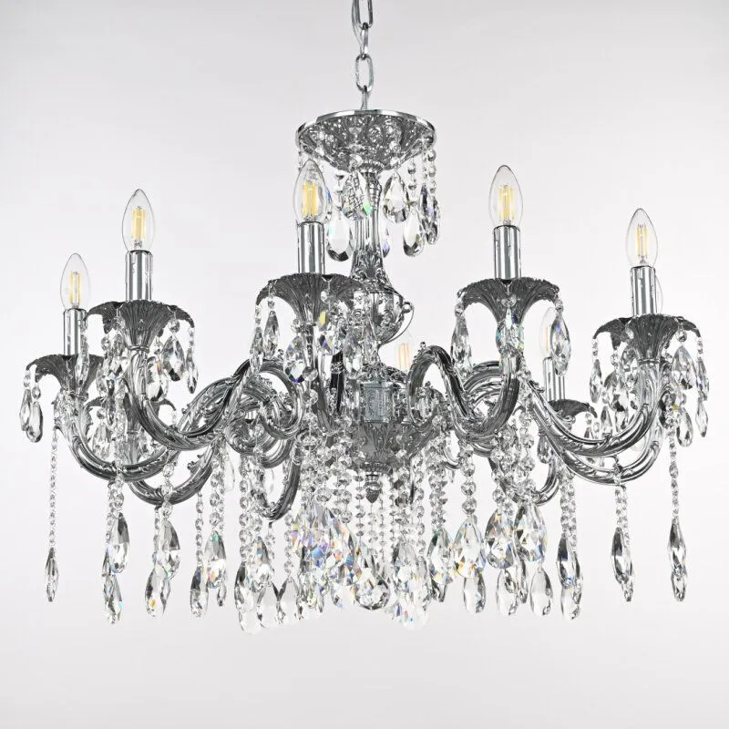 Подвесная люстра Bohemia Ivele Crystal AL7901 AL79101/10/250 A Ni