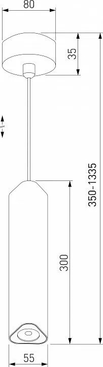 Подвесной светильник Elektrostandard Trio a067069