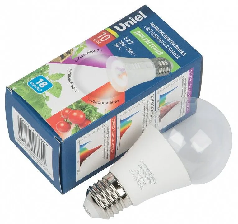 Лампа светодиодная Uniel LED E27 10Вт K UL-00011438