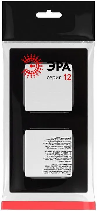 Рамка на 2 поста Эра Эра 12 12-5202-06