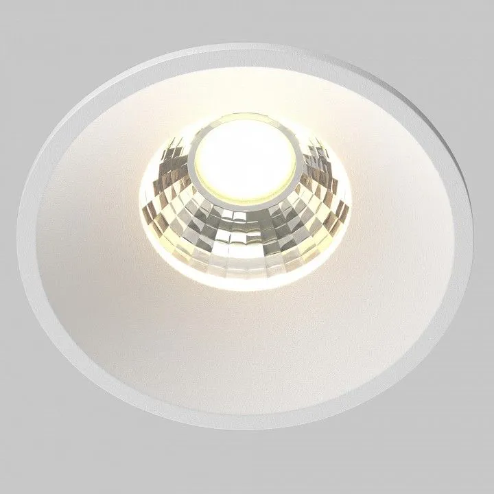 Встраиваемый светильник Maytoni Technical Раунд DL058-7W3K-W