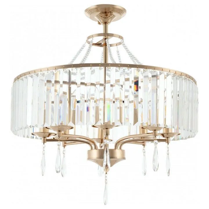 Люстра на штанге Arte Milano Sorrento-1009 371009/8/50/600 GD Люстра на штанге Arte Milano Sorrento-1009 371009/8/50/600 GD