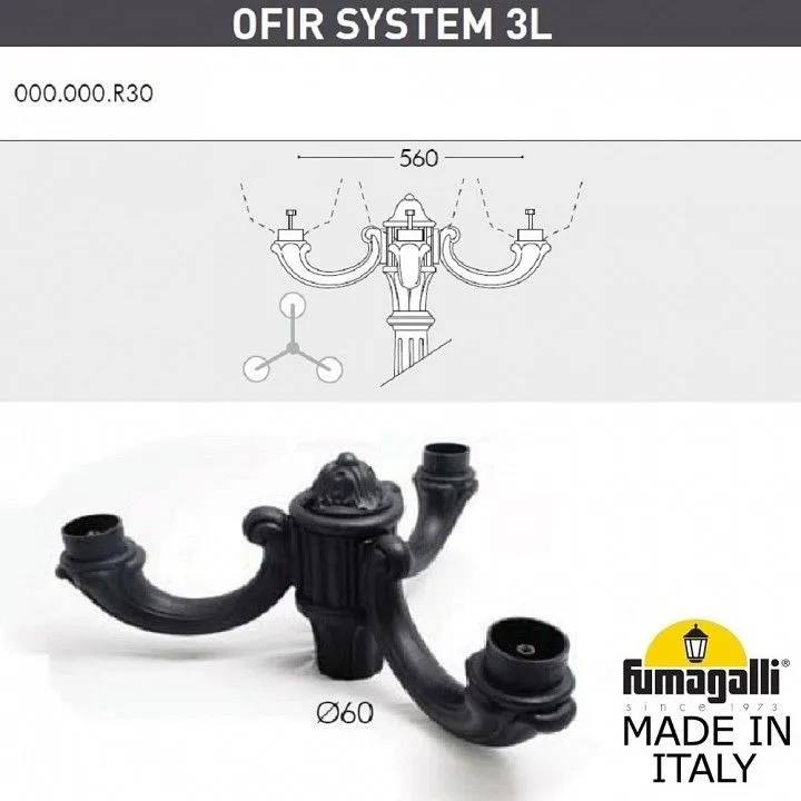 Фонарный столб Fumagalli RUT E26.205.R30.AXE27