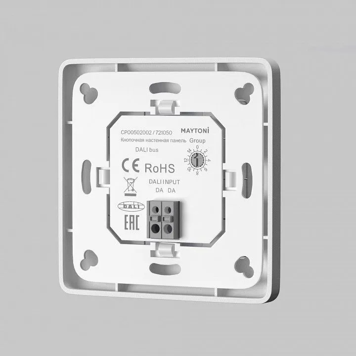 Панель универсальная сенсорная накладная Maytoni Lighting control Панели управления 721050