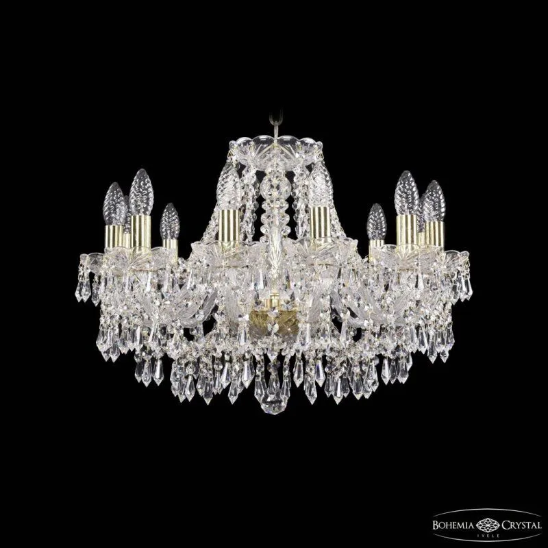 Подвесная люстра Bohemia Ivele Crystal 1403 1403/12/195 G