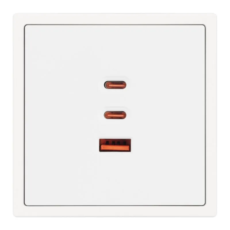 Розетка USB и type C без рамки Arlight NOBE 061839(1)