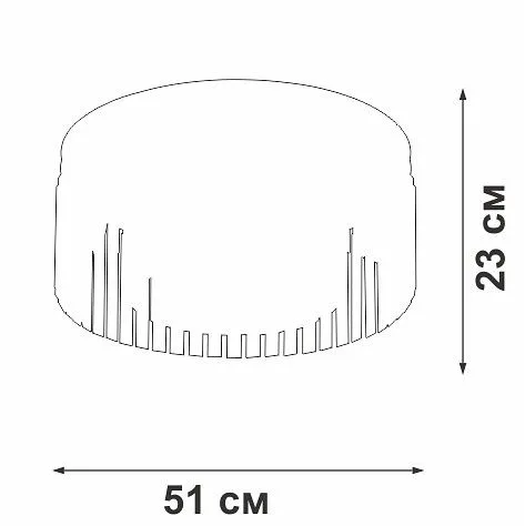 Потолочная люстра Vitaluce V5180 V5180-1/8PL