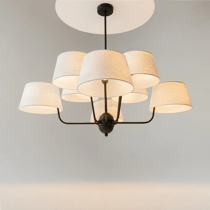 Люстра на штанге Maytoni Модесто MOD360PL-08B
