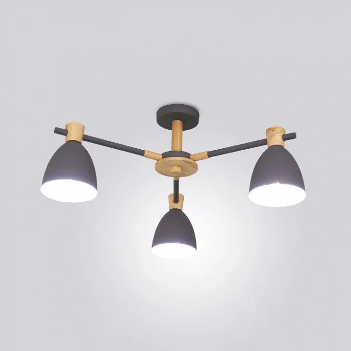 Люстра на штанге Imperiumloft Folke Gray FOLKE01