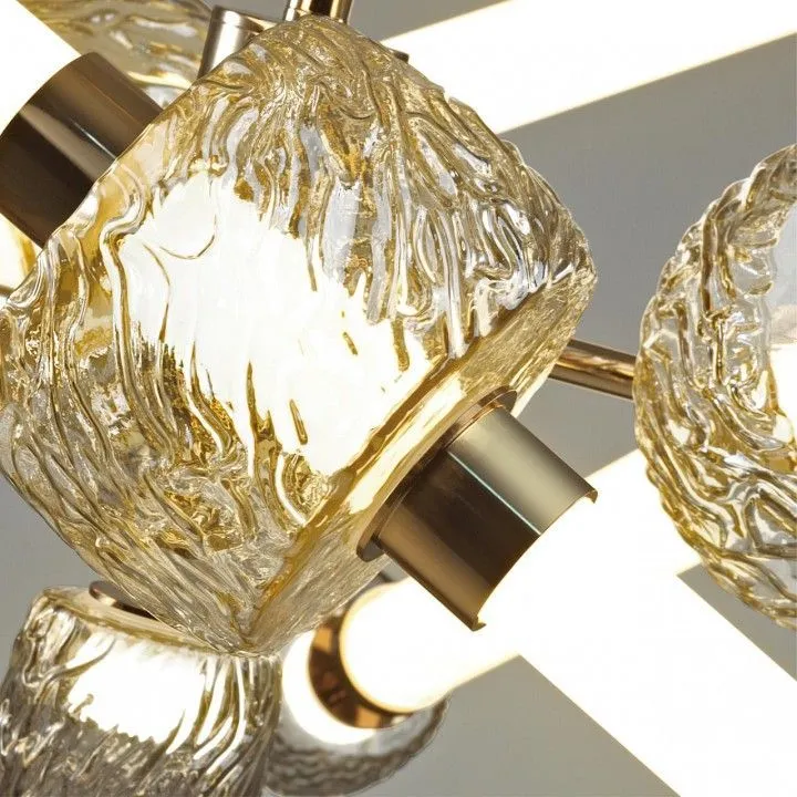 Люстра на штанге Odeon Light Kliff 5426/54CL Люстра на штанге Odeon Light Kliff 5426/54CL