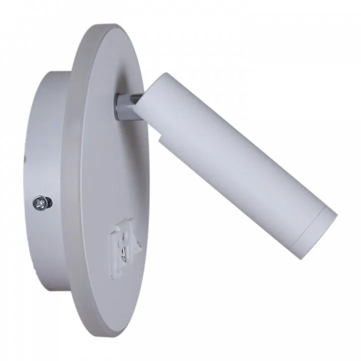 Бра Reluce 86203 86203-9.2-001KT LED12W+USB WT