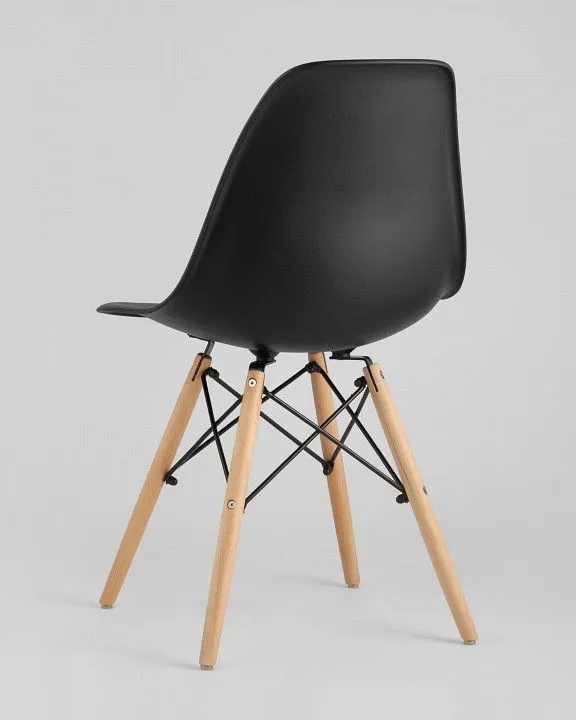Набор из 4 стульев Stool Group Eames 8056PP BLACK X4, УТ000005362 Набор из 4 стульев Stool Group Eames 8056PP BLACK X4, УТ000005362