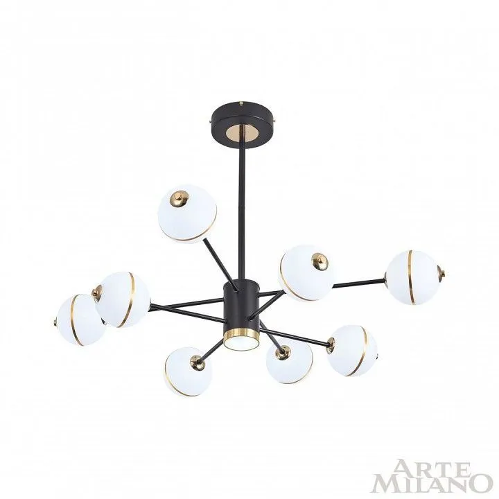Люстра на штанге Arte Milano Ferrara-72069 272069/8 BK