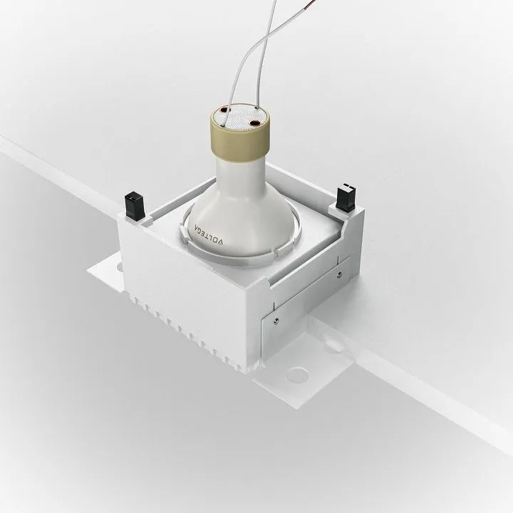 Встраиваемый светильник Maytoni Technical Пай DL051-01-GU10-SQ-W