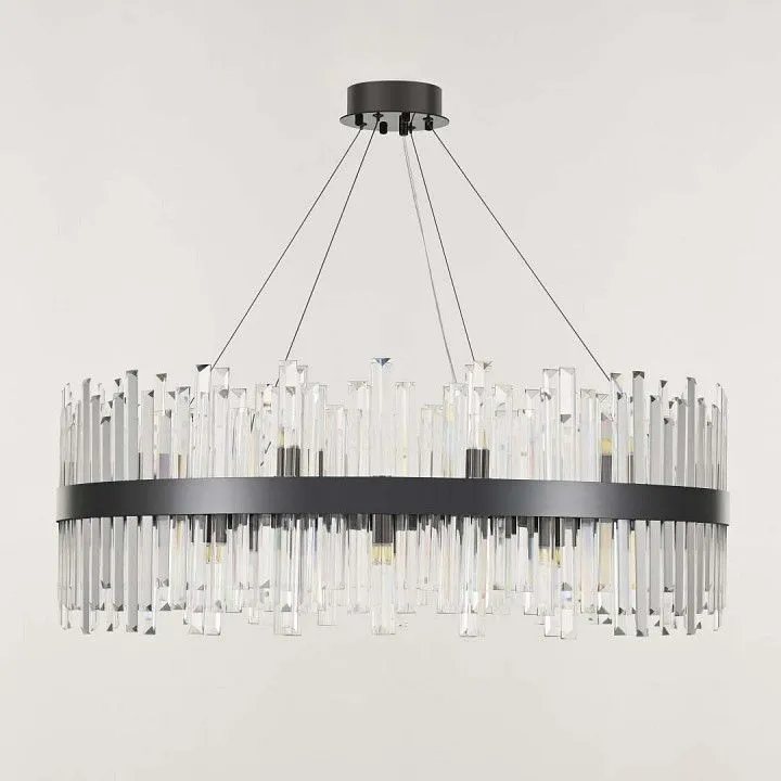 Подвесная люстра Arte Milano Белладжо 440110.840.24.G9.A1 BK