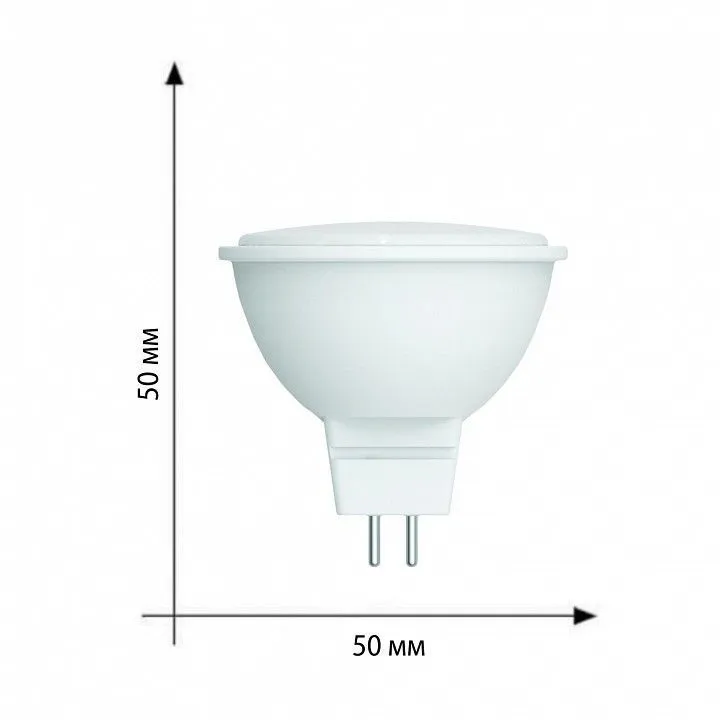 Лампа светодиодная Uniel LED-MR16 GU5.3 5Вт 4000K UL-00008839