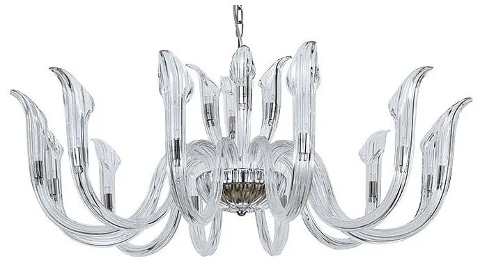 Подвесная люстра Newport 3650 3654+12/C nickel