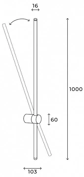 Бра Hesby Lighting Edge HSBL_0226