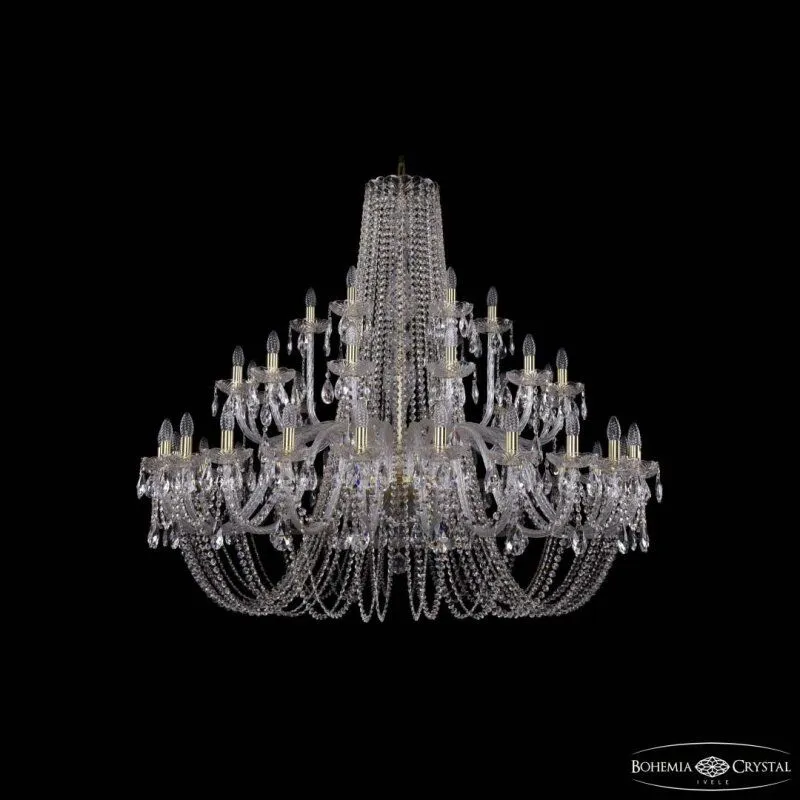 Подвесная люстра Bohemia Ivele Crystal 1402 1402/24+12+6/530 G