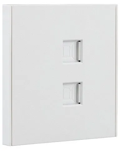 Розетка двойная Ethernet RJ-45 без рамки Kranz STRONG KR-78-0725-4