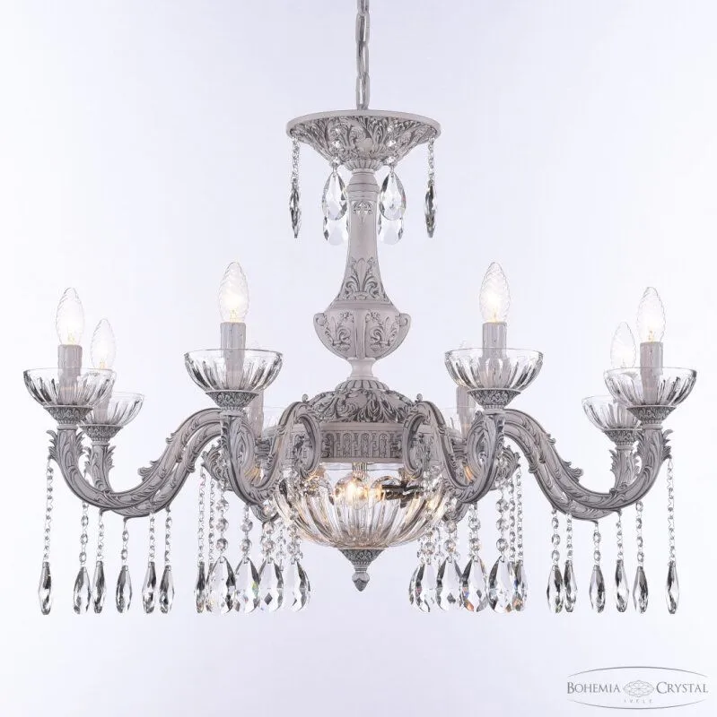 Подвесная люстра Bohemia Ivele Crystal AL7901 AL79101P/8/250 A WMN P Clear/M-1H