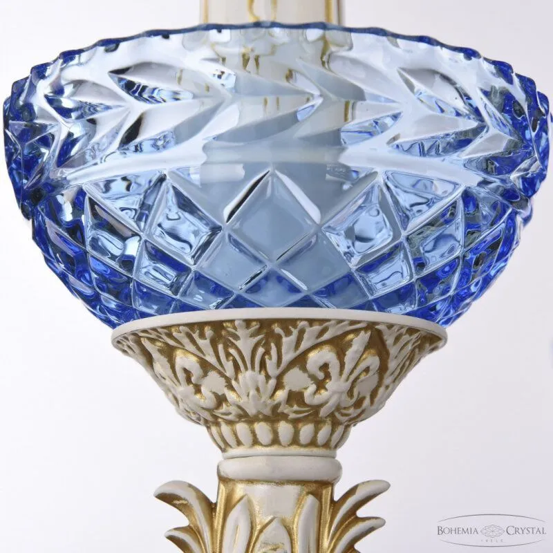 Подвесная люстра Bohemia Ivele Crystal AL7901 AL79101P/6/175 WMG P Aquamarine/M-1F