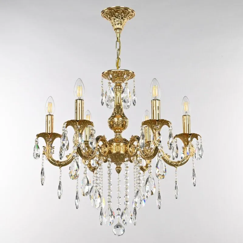 Подвесная люстра Bohemia Ivele Crystal AL7901 AL79101/6/175 B G
