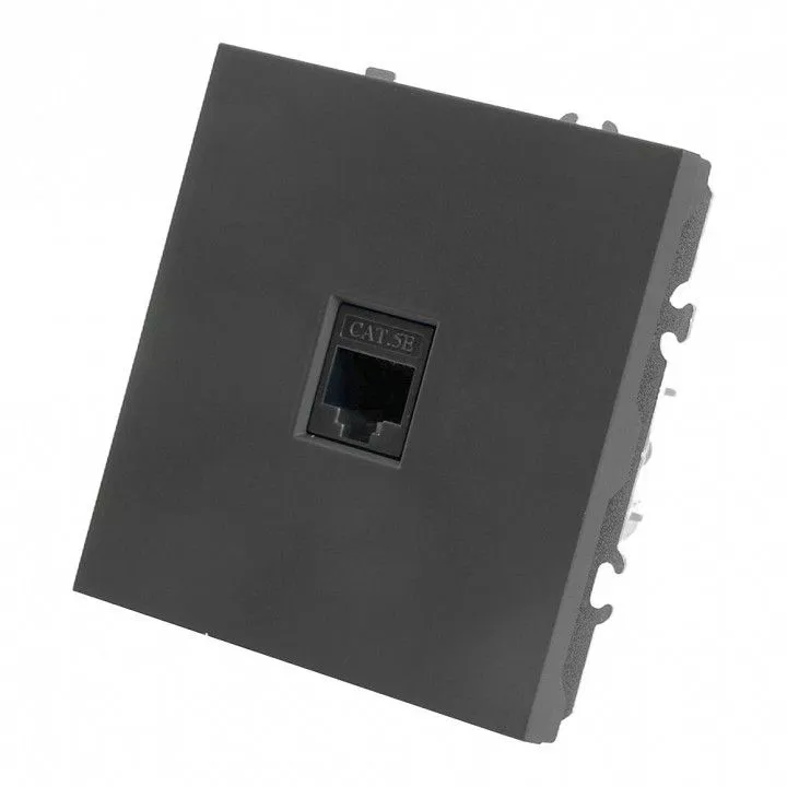 Розетка Ethernet RJ-45 без рамки Stekker Эмили 49847