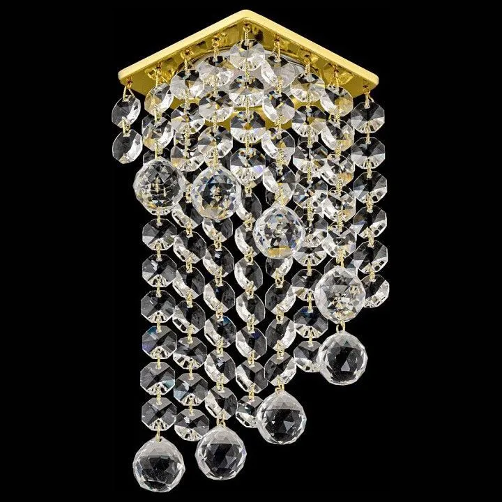 Встраиваемый светильник Dio D’Arte Tayo Gold Tayo GU10.5.14.8x8.115 G