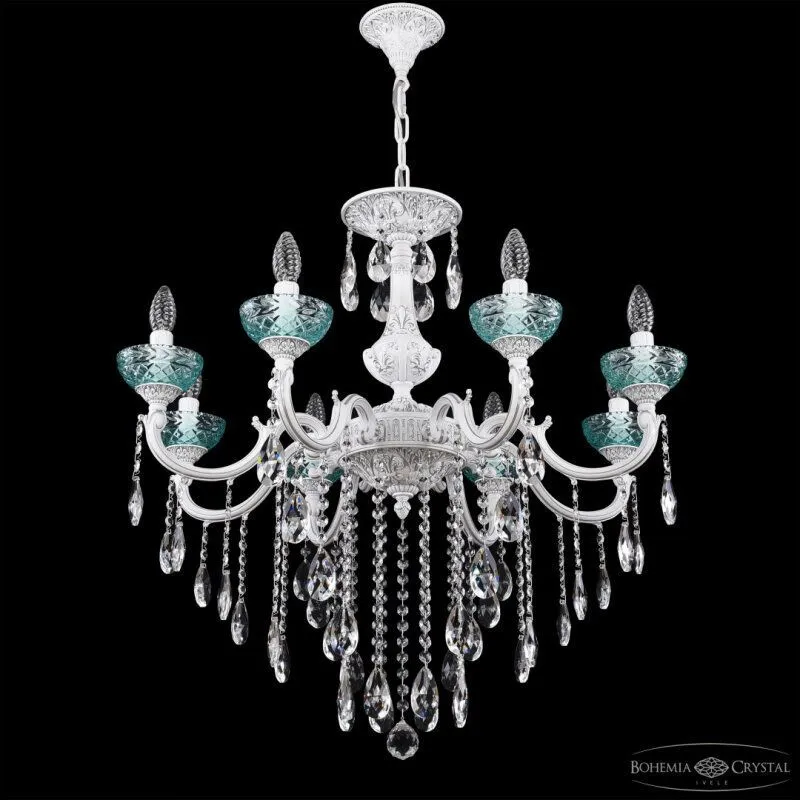 Подвесная люстра Bohemia Ivele Crystal AL7801 AL78101/8/250 B WMN P Birusa/M-1F