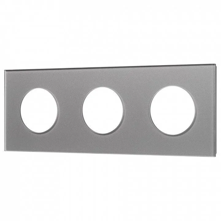 Рамка на 3 поста Arlight GLARE 043840