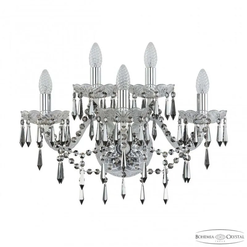 Бра Bohemia Ivele Crystal 1403 1403B/3+2/195/XL Ni R731