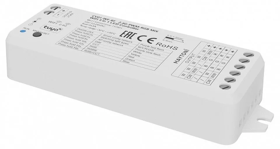 Контроллер-регулятор цвета RGBW Wi-Fi для смартфонов и планшетов Maytoni Lighting control Контроллеры 742001