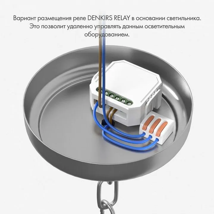 Контроллер-диммер Wi-Fi для смартфонов и планшетов Denkirs Relay RL1004-DM/1