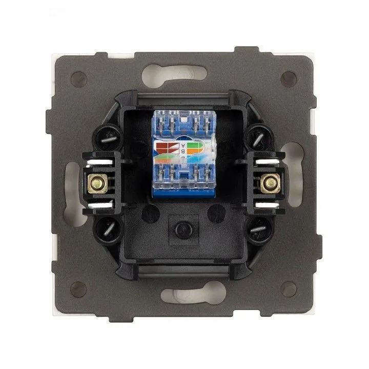 Розетка Ethernet RJ-45 и со шторками, без рамки Arlight SCT-TENDO 054594