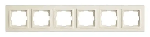 Рамка на 6 постов Mono Electric Despina 102-010000-166