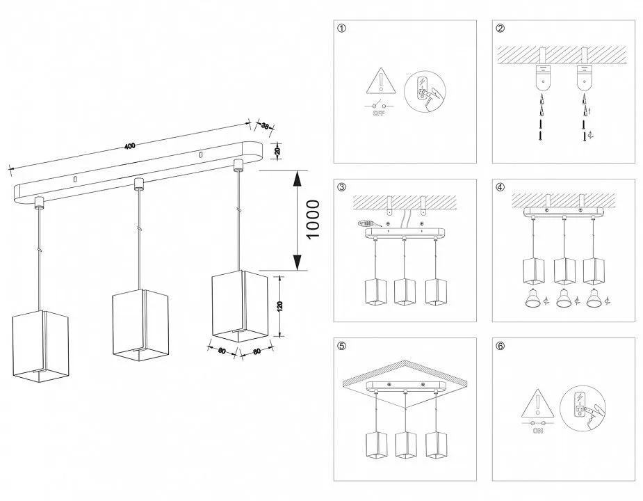 Подвесной светильник Ambrella Light TN TN5138